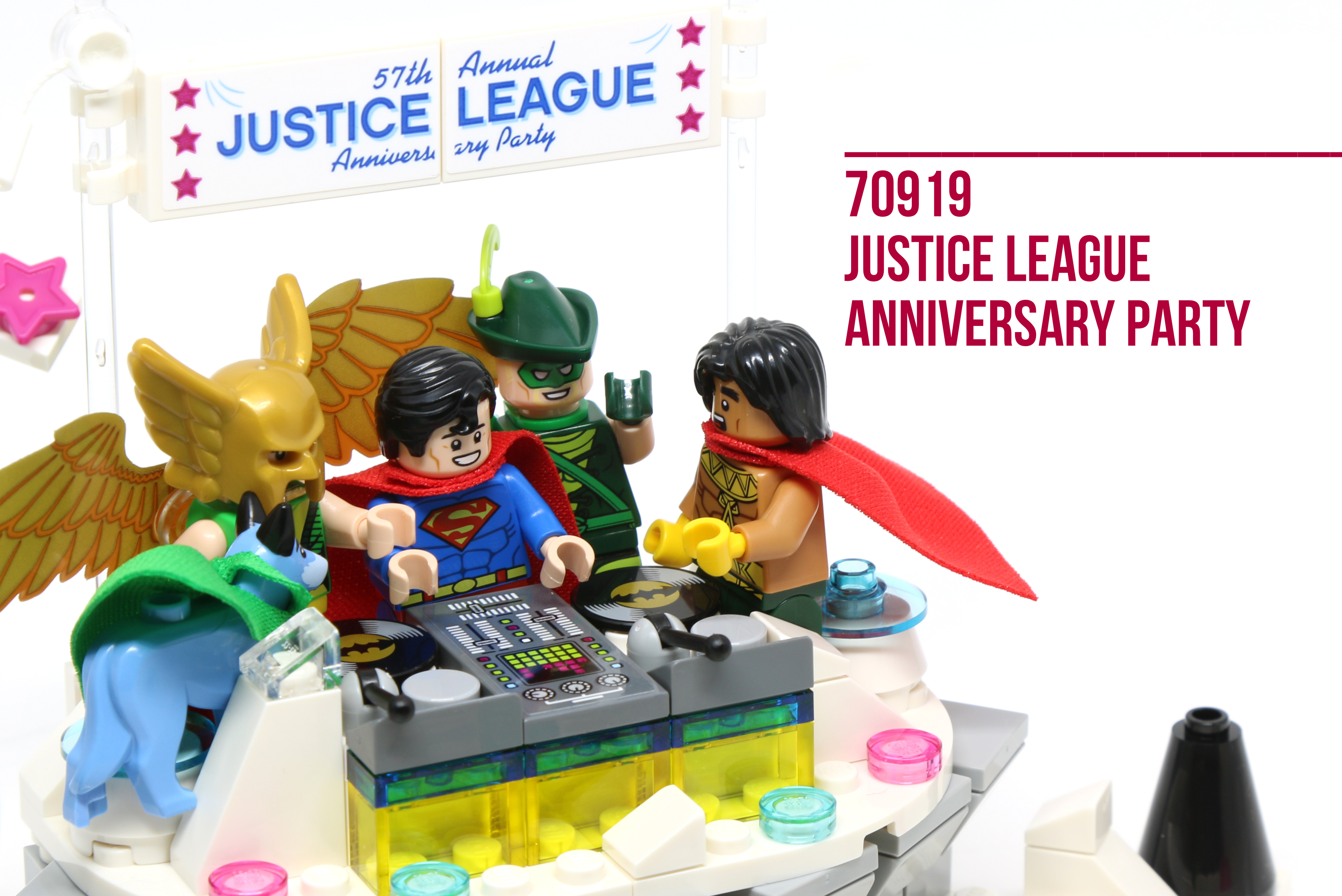 Review: LEGO 70919 The Justice League Anniversary Party - Jay's 