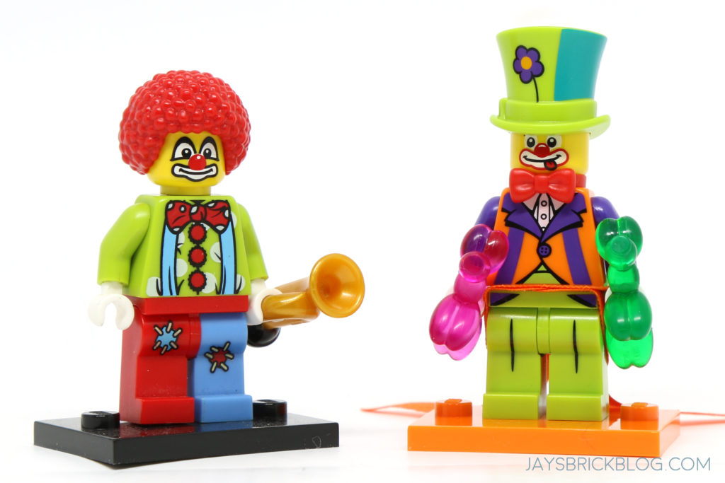 Circus Clown Mini Figure With Green Legs LEGO