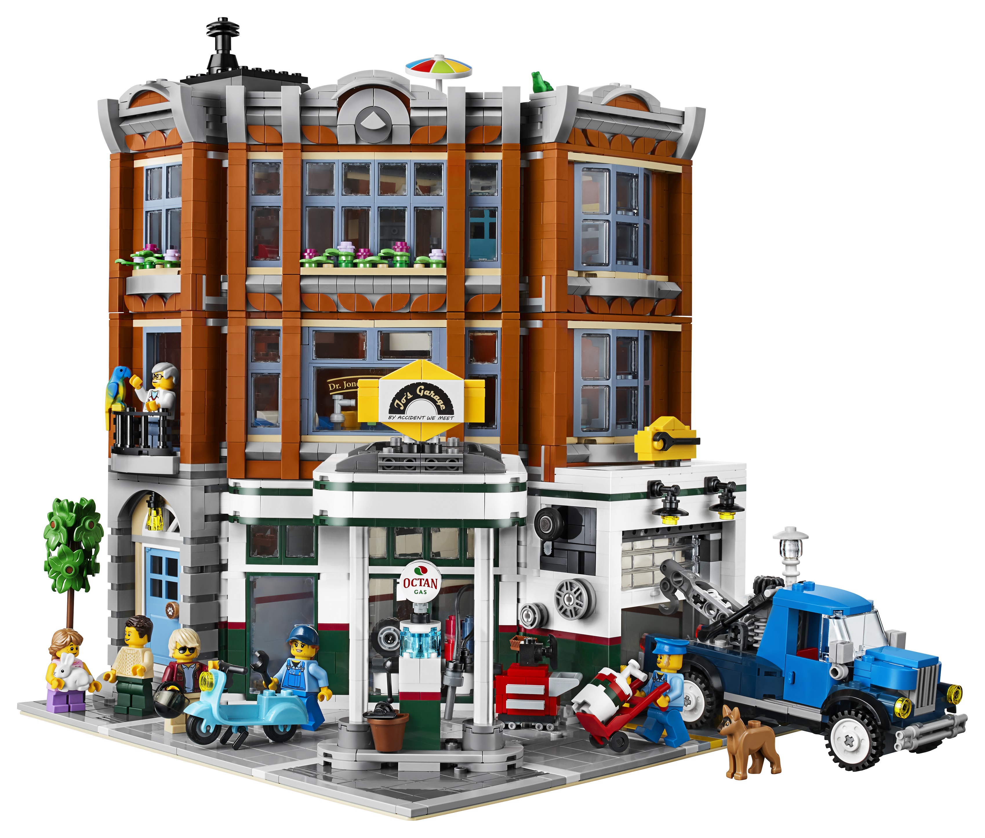 Presenting 10264 Corner Garage, the 2019 LEGO Modular Building! – Jay's