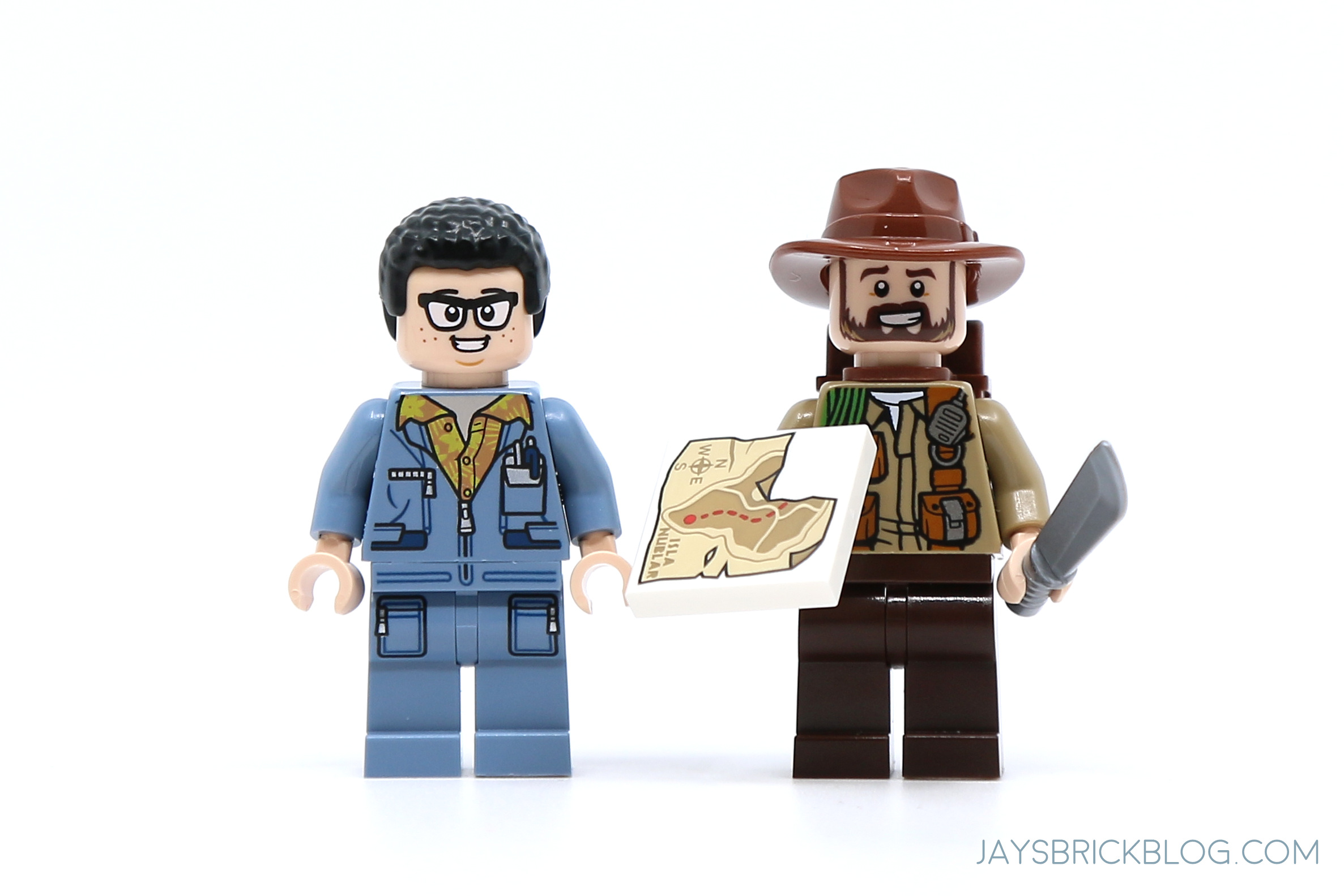 LEGO Danny Nedermeyer Minifig JW047 75935 Baryonyx Face-Off Treasure Hunt Na6 