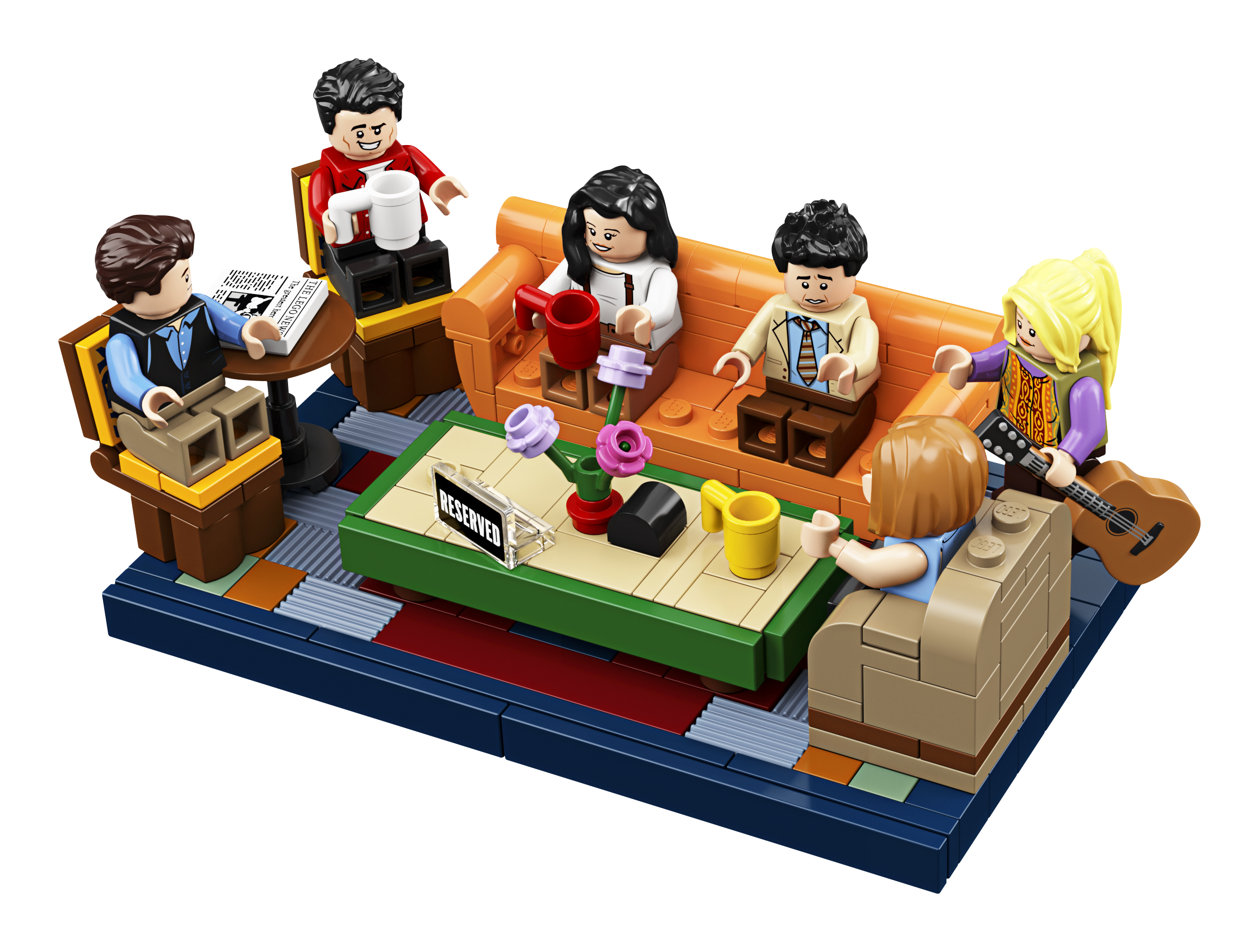 Vise dig Skråstreg udkast 21319 Friends Central Perk LEGO set officially unveiled! - Jay's Brick Blog