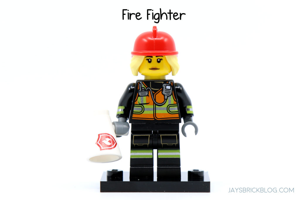 LEGO-MINIFIGURES SERIES 19 X 1 HEAD FOR THE LADY FIRE CHIEF PARTS 