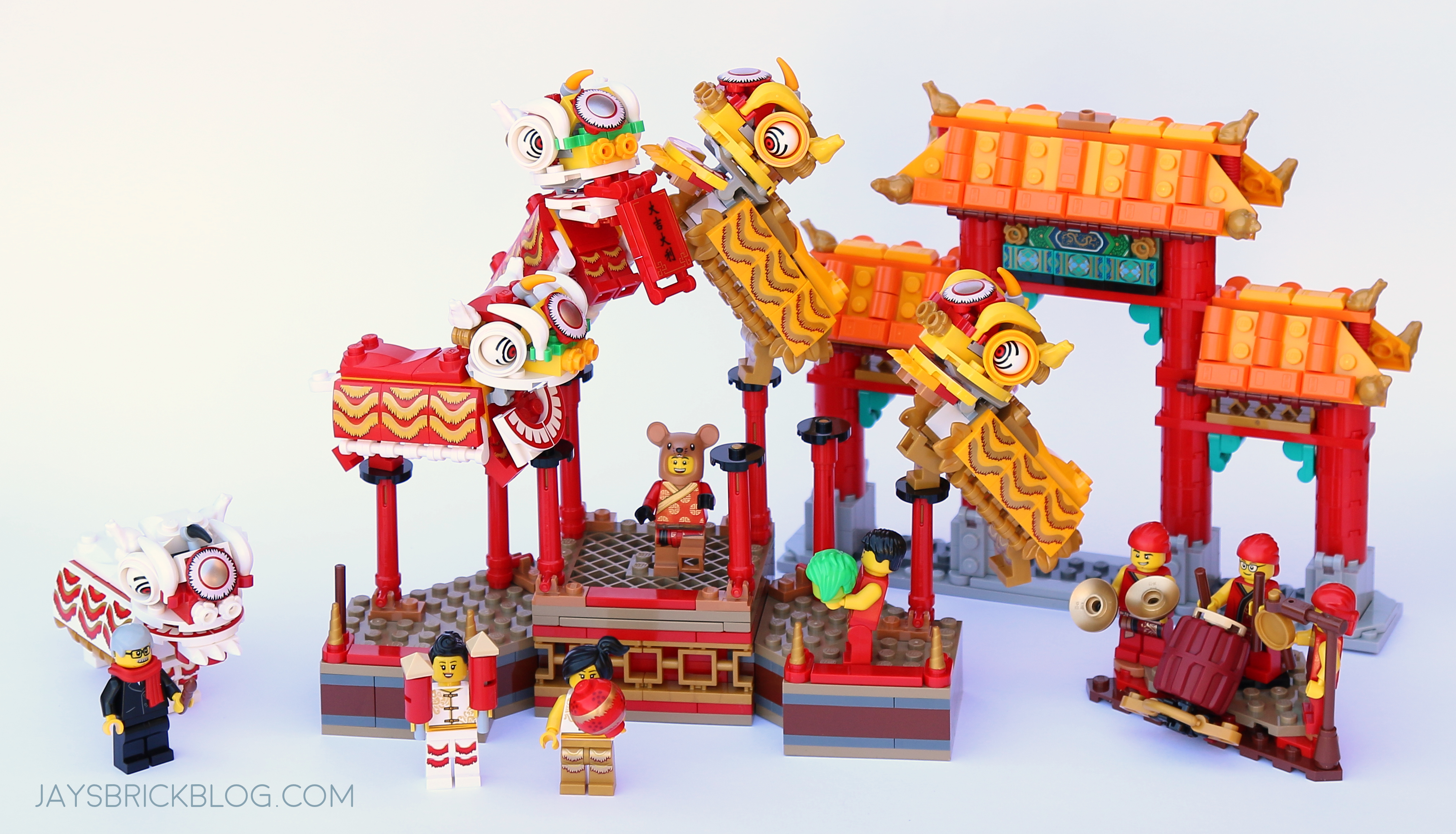 Without box Ver. LEGO 80102 Dragon Dance 2019 ASIA EXCLUSIVE 