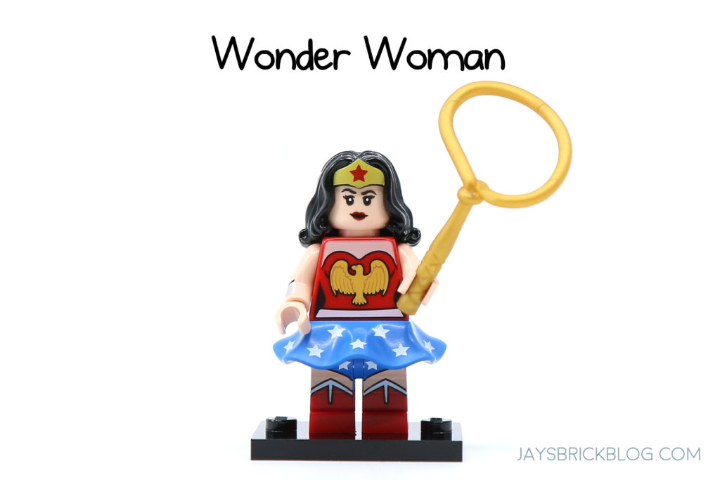 LEGO DC Comics Super Heroes Minifigure WONDER WOMAN w/ LASSO sh004 FAST SHIPPING 