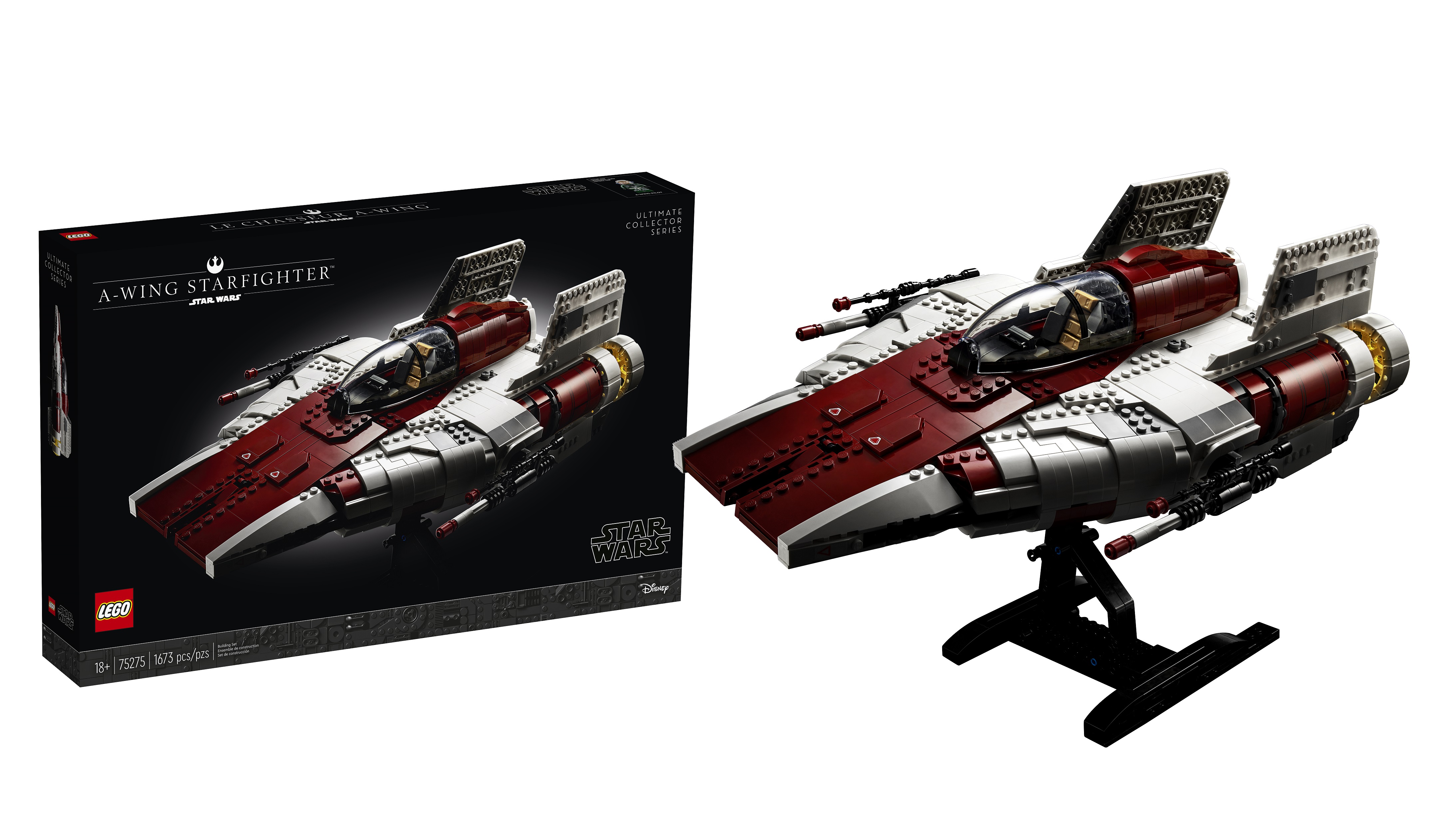 reform slave websted LEGO 75275 UCS A-Wing Starfighter speeds into the LEGO Star Wars universe -  Jay's Brick Blog