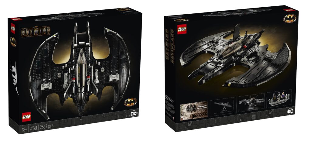 LEGO returns to Burton's Batman with the 1989 Batwing (76161), a