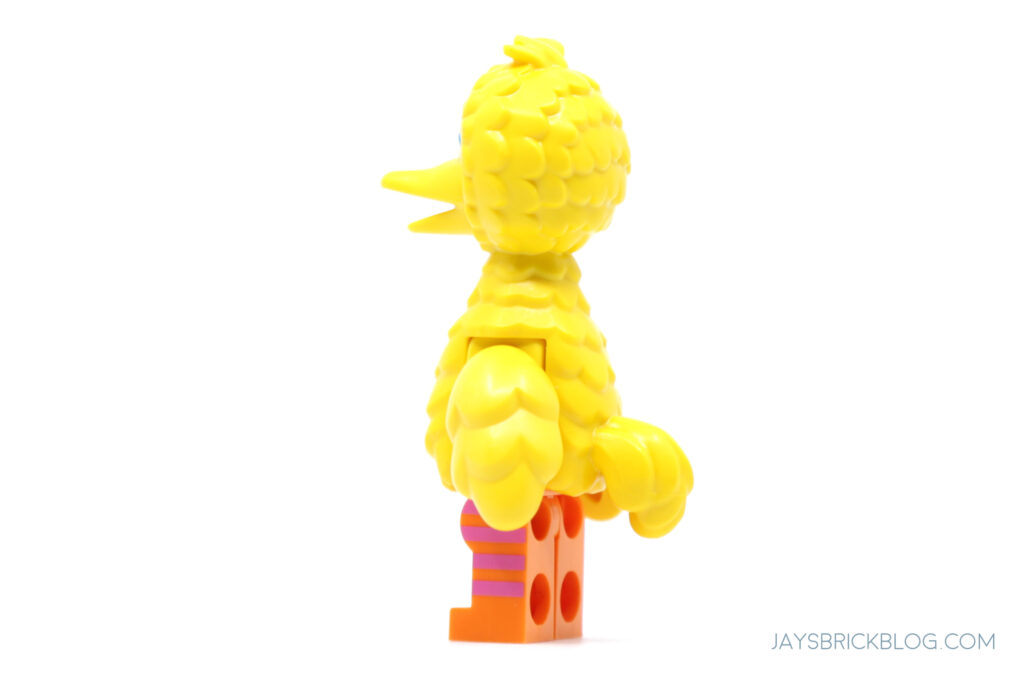 LEGO Big Bird Minifigure Side