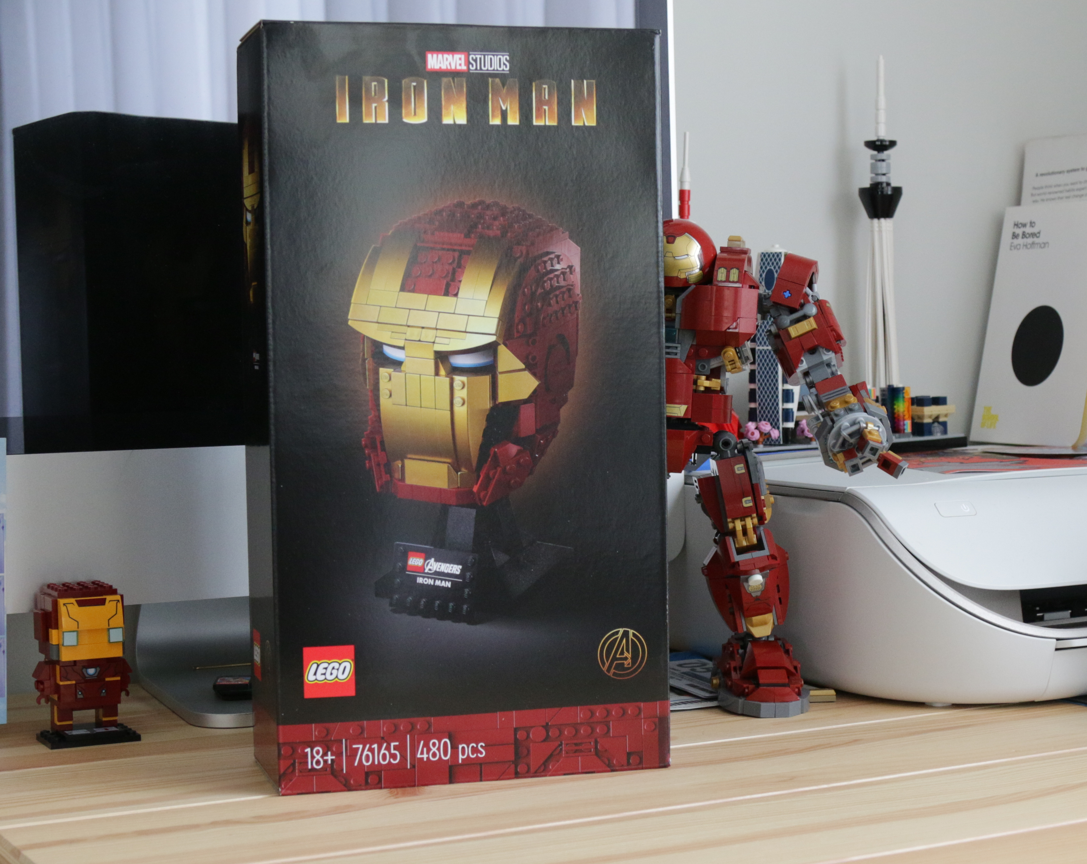76165 LEGO Brand New Sealed READY TO SHIP OR PICKUP Marvel Iron Man Helmet 