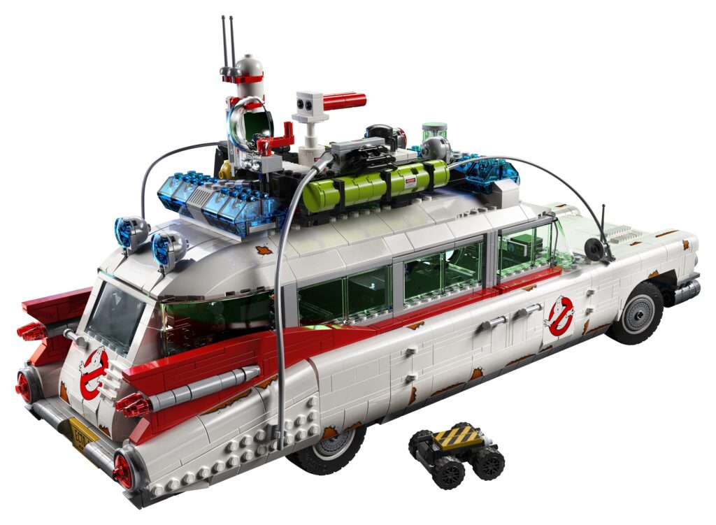 Ecto-1 Ghostbusters Lego UCS 21108/10274 Plaque Sticker Outline Version 2020 