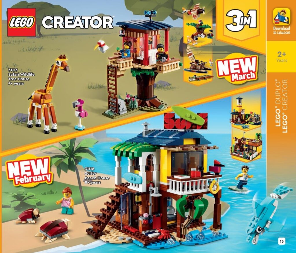 All The New 21 Lego Sets Featured In The 1hy Catalogue Jay S Brick Blog