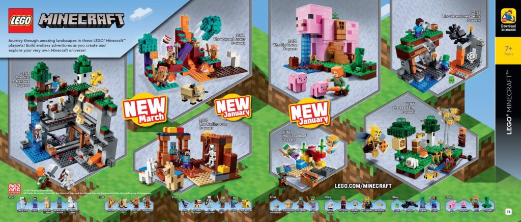 All The New 21 Lego Sets Featured In The 1hy Catalogue Jay S Brick Blog