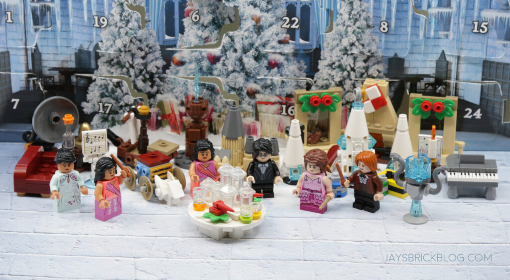 New 2020 335 Pieces LEGO Harry Potter Advent Calendar 75981 Great Christmas or Birthday Calendar Gift Collectible Toys from The Hogwarts Yule Ball Harry Potter and The Goblet of Fire and More 