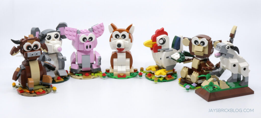 LEGO 40417 Year of the Ox Chinese Zodiac Animals 2021