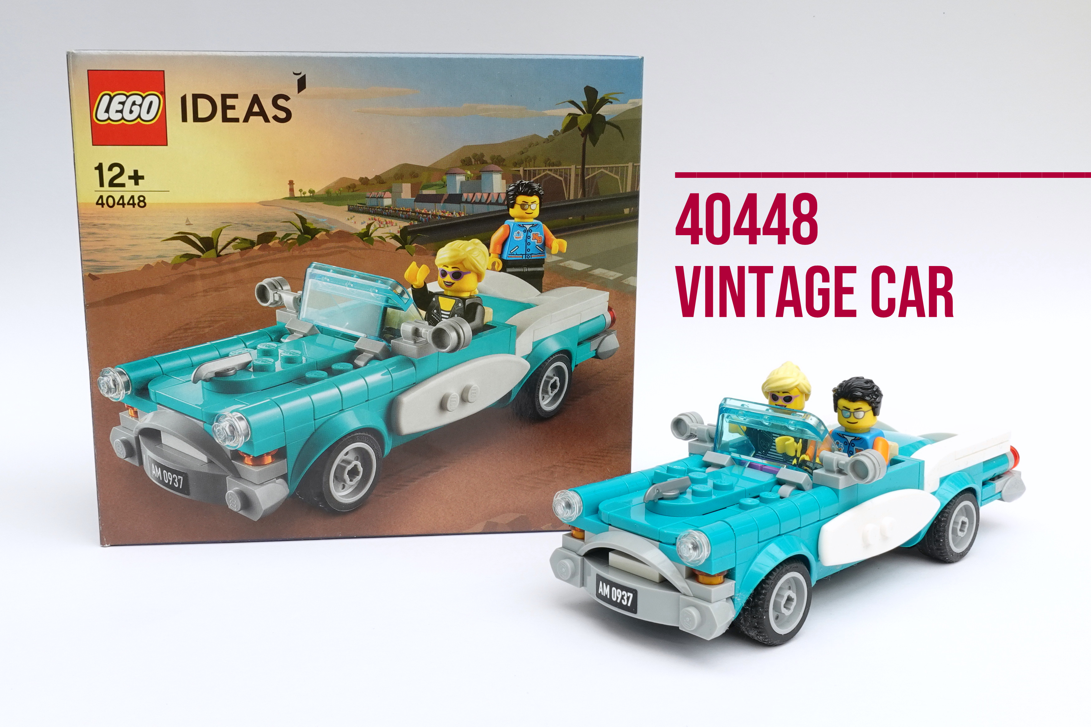 LEGO 40448 IDEAS VINTAGE CAR 189PCS BRAND NEW IN SEALED BOX AGES 12+ 