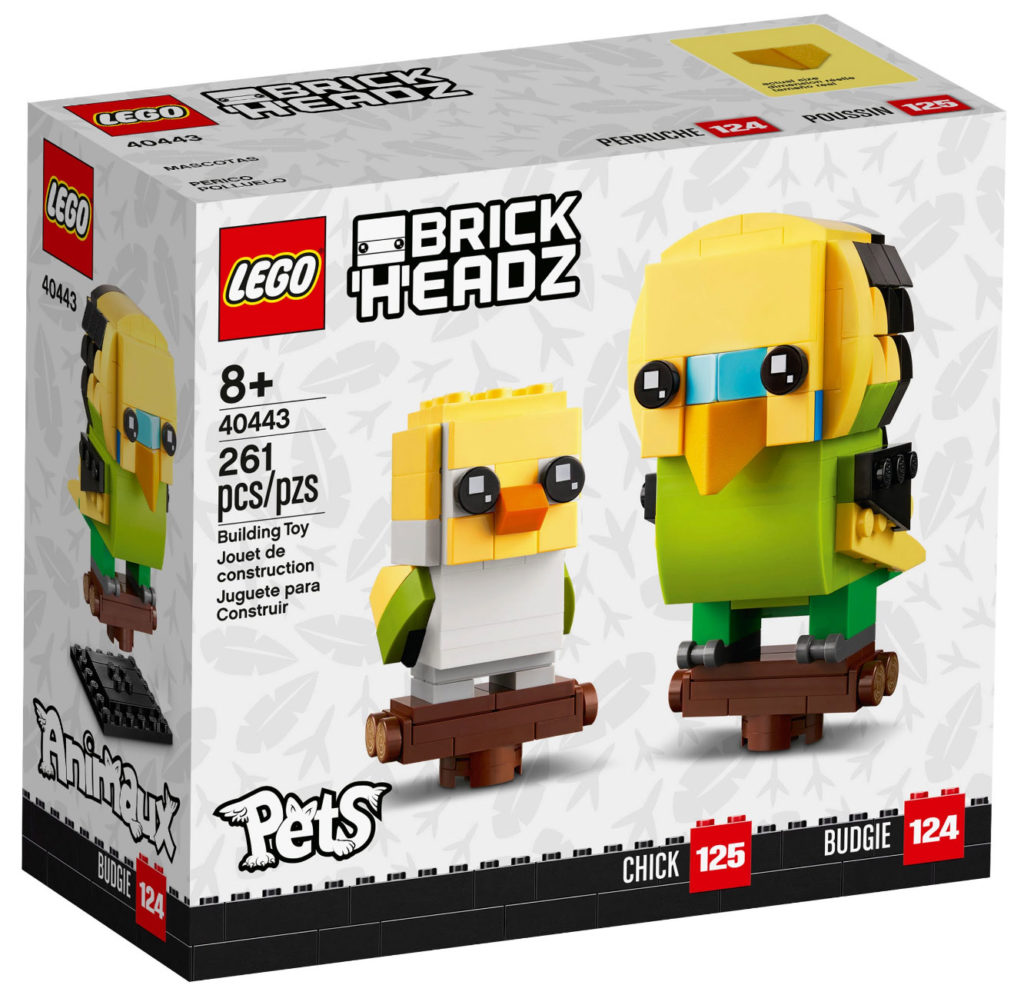 LEGO Brickheadz Pets 40443 Budgie Box