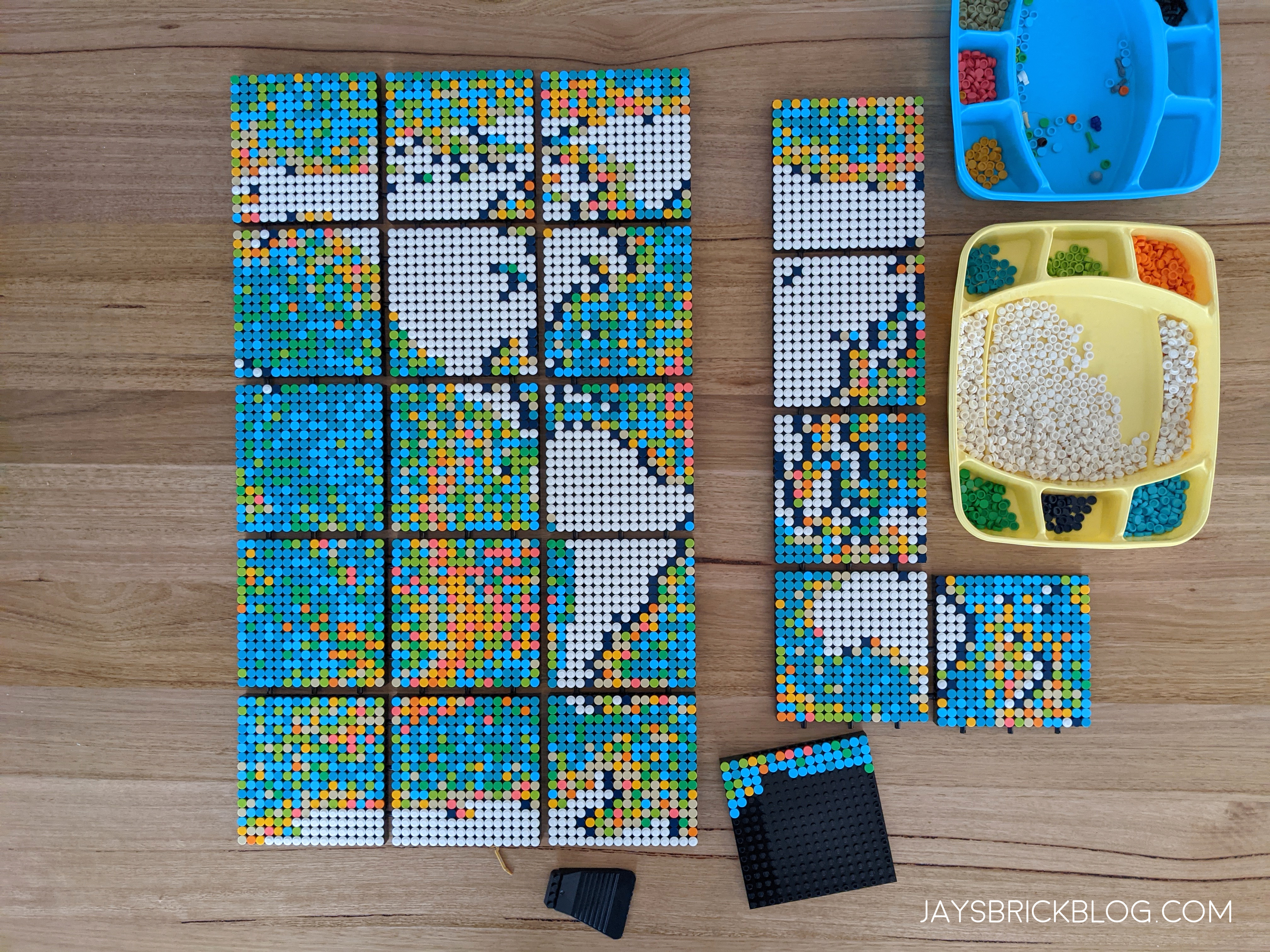 lego art world map review