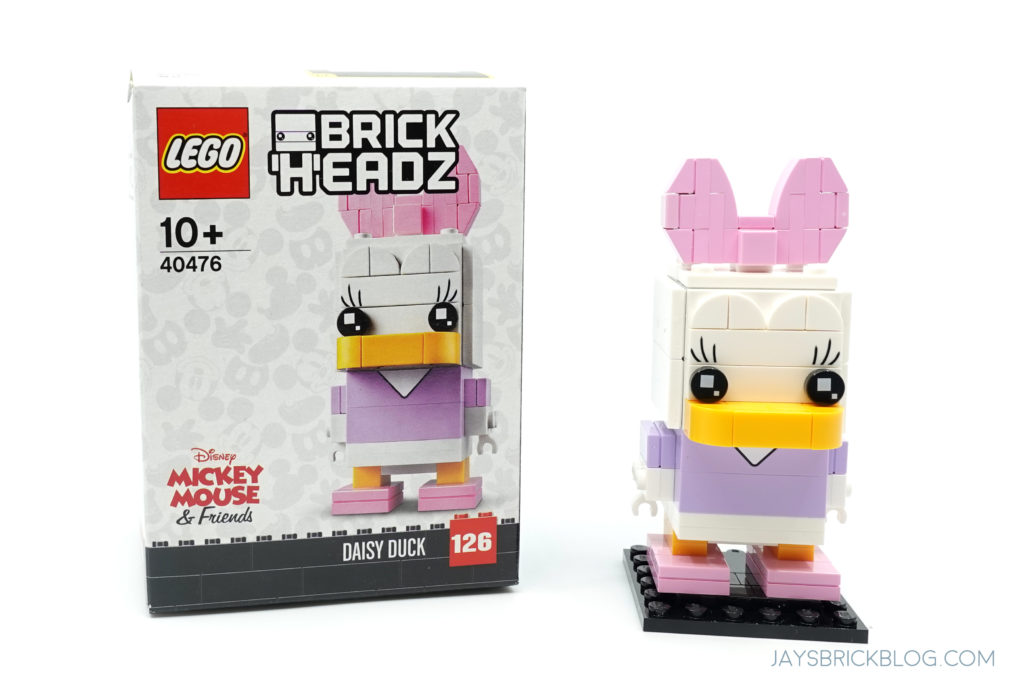 Brick Headz Daisy Duck Lego 40476 NEU Original verpackt UNGEÖFFNET GRATISVERSAND 