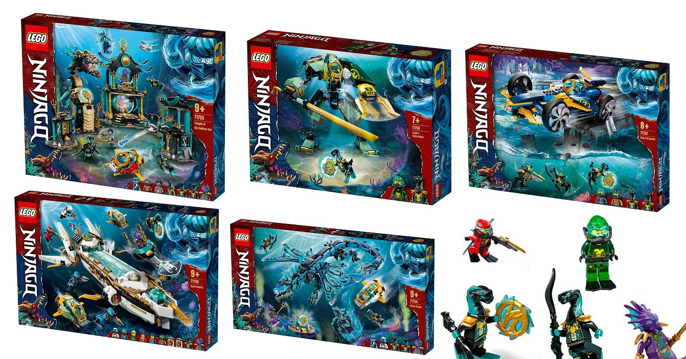 Dive into LEGO Ninjago Seabound (Season 15) & Legacy Set Photos - Jay's  Brick Blog