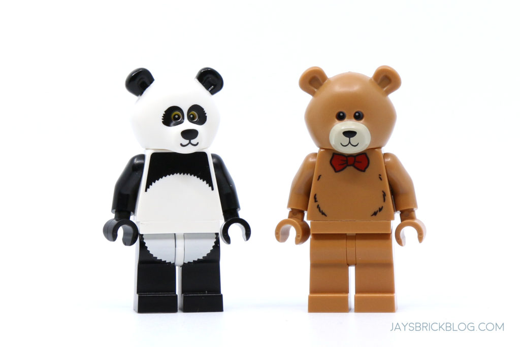 Build Minifigure Exclusives: Blue Pug Costume & Brown Bear Suit Guy - Jay's Brick Blog