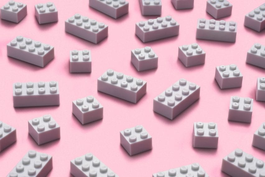 LEGO Recycled Plastic Prototype Pink