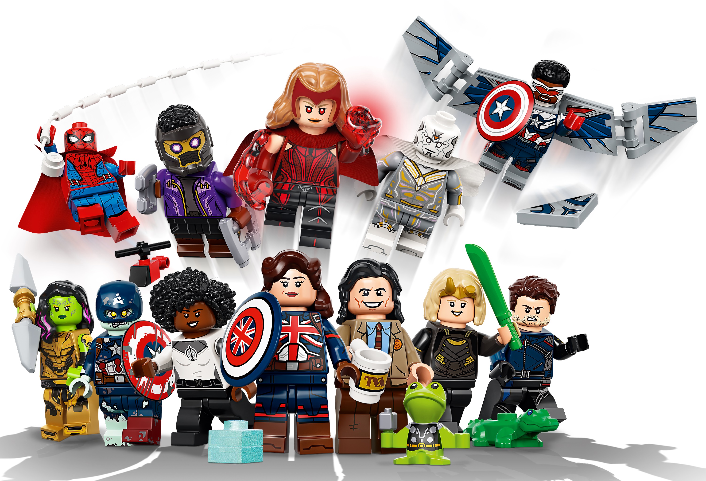 Bucky Marvel Comics Lego Moc Minifigure Toys Gift 