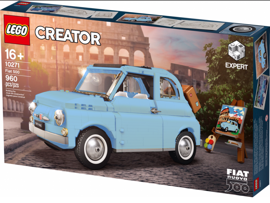 LEGO 77942 Creator Expert Fiat 500 baby blau limitiert NEU ✅ OVP wie 10271 
