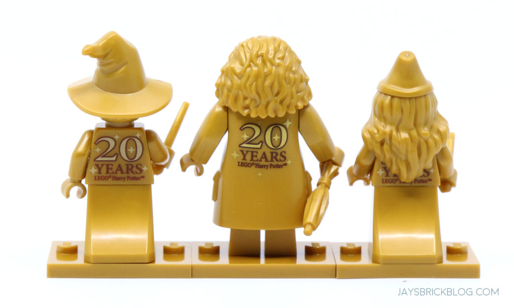 LEGO 76391 Harry Potter Hogwarts Icons Golden McGonagall Hagrid Dumbledore Back