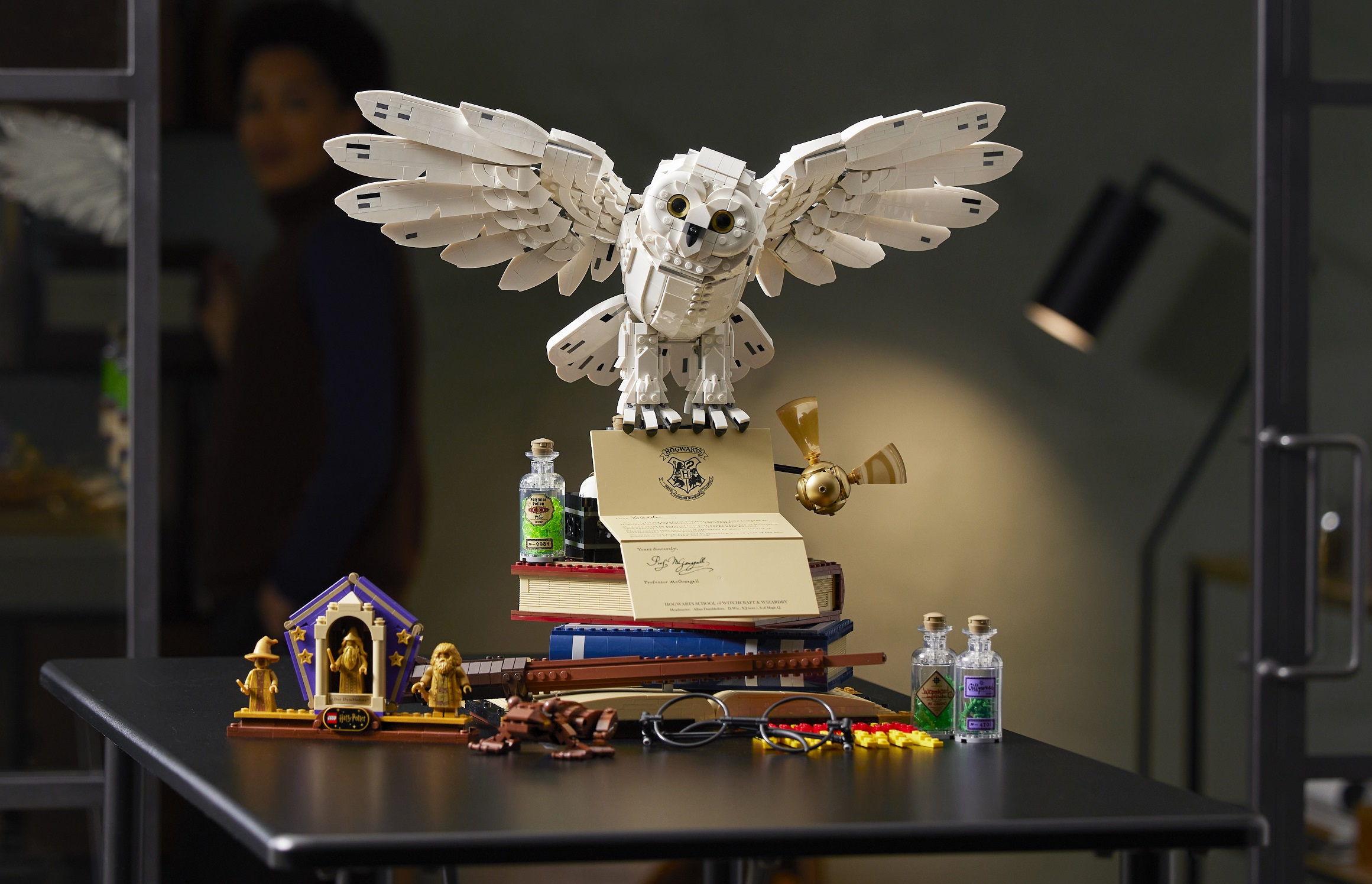 Lego 76391 Harry Potter Hogwarts Icons Collector's Edition Hedwig 