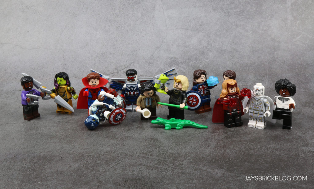 LEGO Marvel Minifigures Action