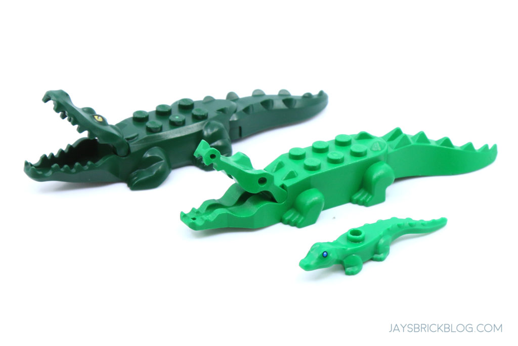 LEGO Marvel Minifigures Alligator Loki Comparison