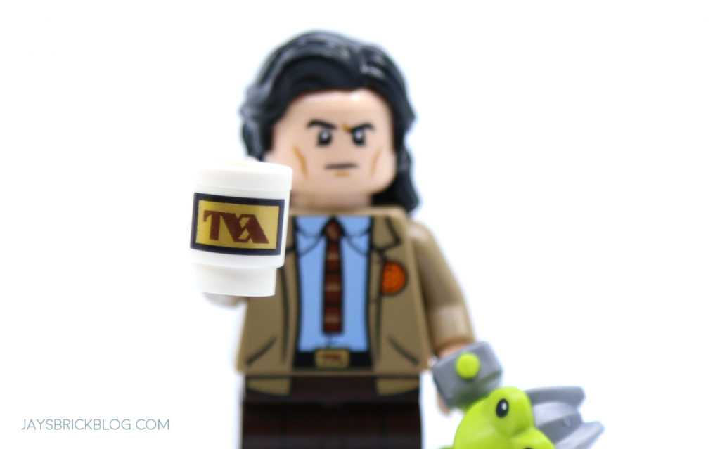 LEGO Marvel Minifigures Loki TVA Mug