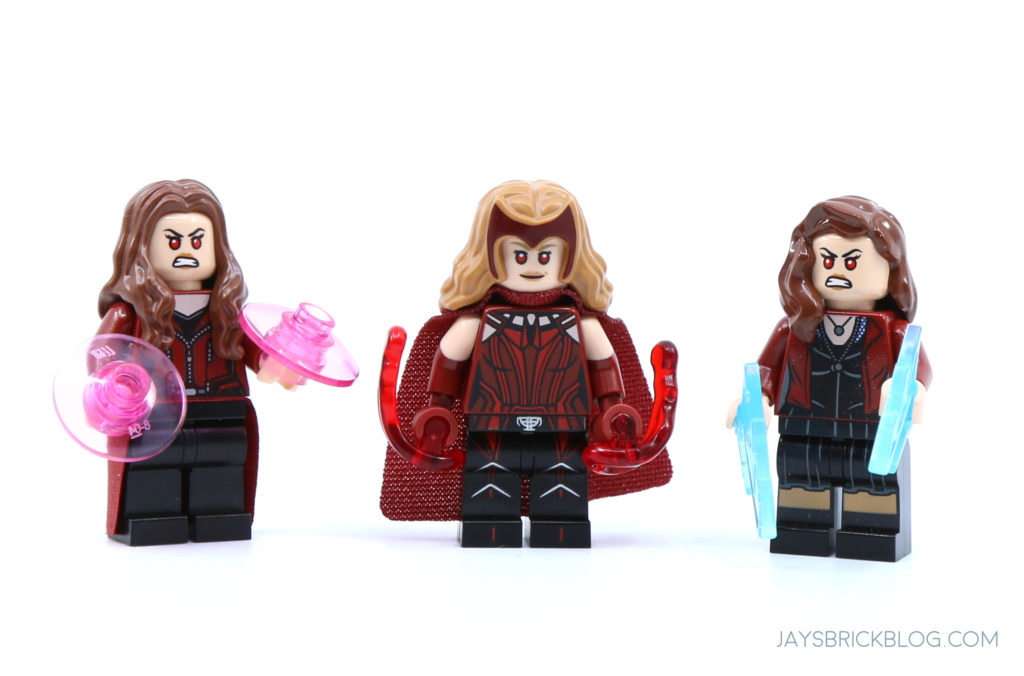 LEGO Marvel Minifigures Scarlet Witch Comparison