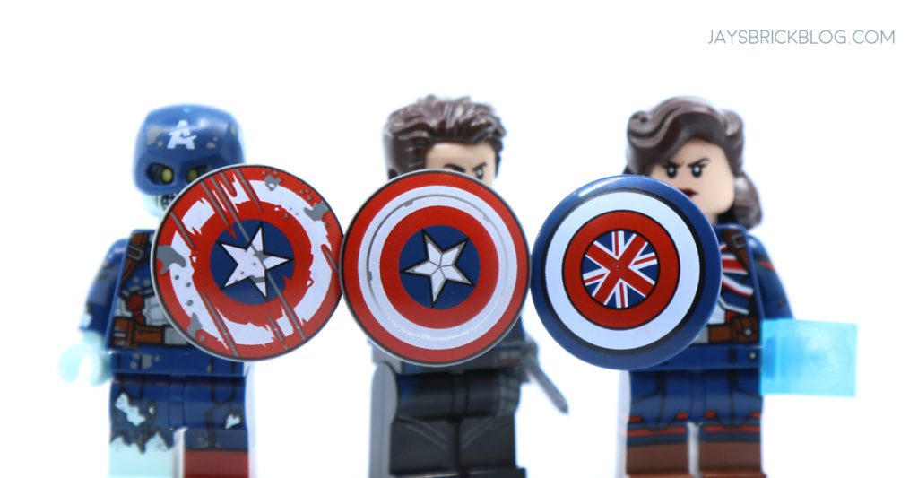 LEGO Marvel Minifigures Shields