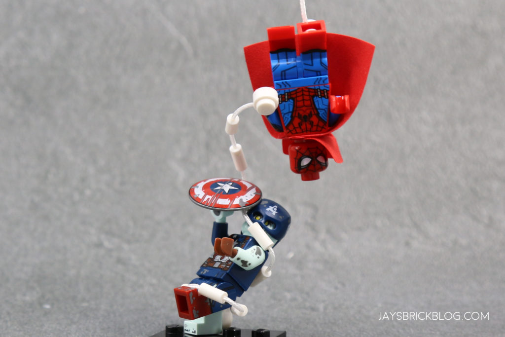 LEGO Marvel Minifigures Webbing Zombie