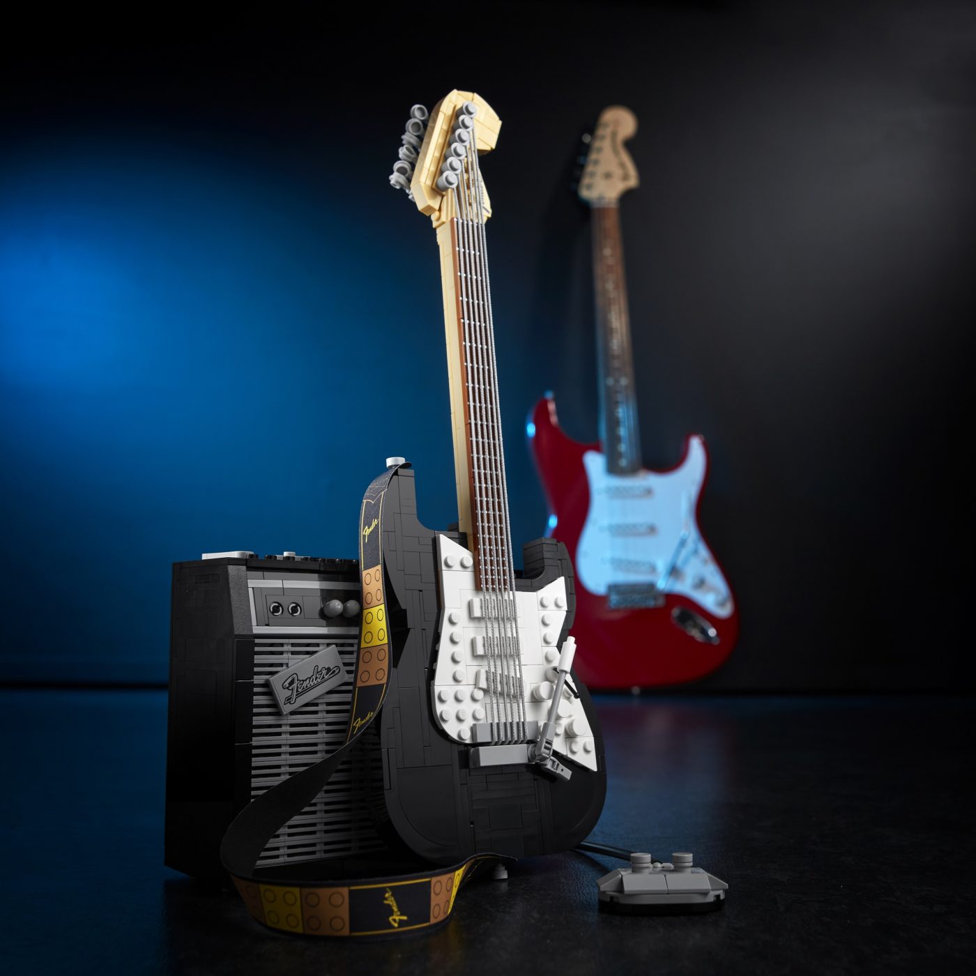 LEGO 21329 Ideas Fender Stratocaster Promotional Image