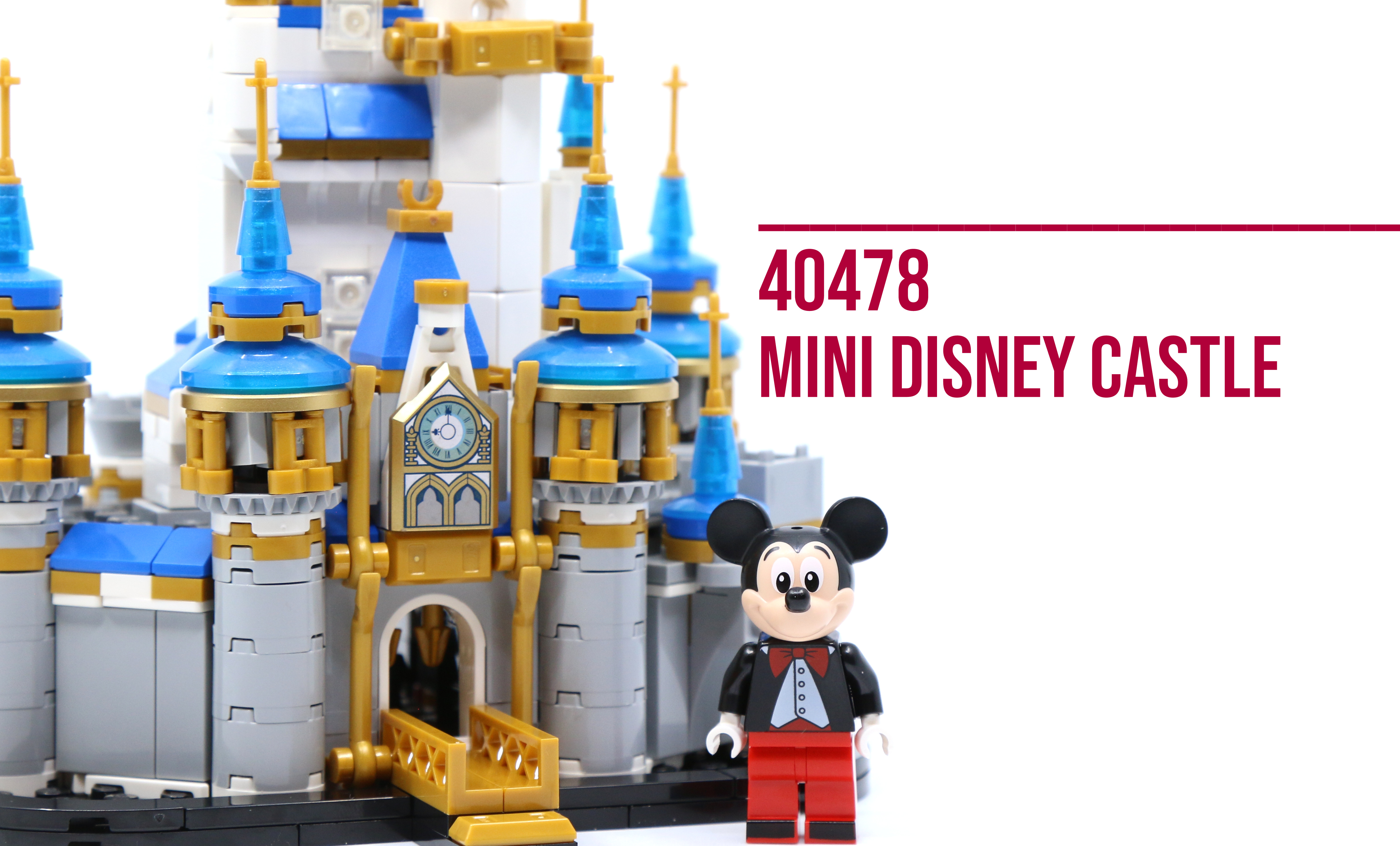 Review: LEGO 40478 Mini Disney Castle - Jay's Brick Blog