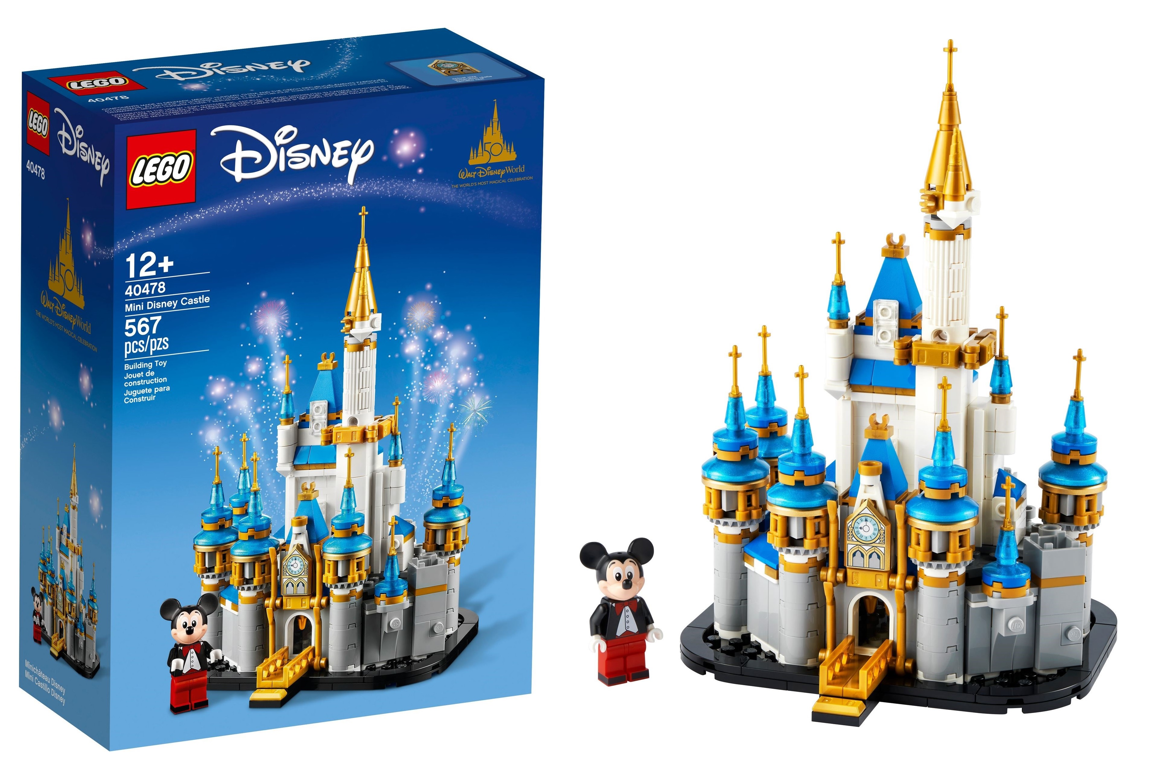 The mini LEGO Disney Castle (40478) now has a price, release date and more!  - Jay's Brick Blog