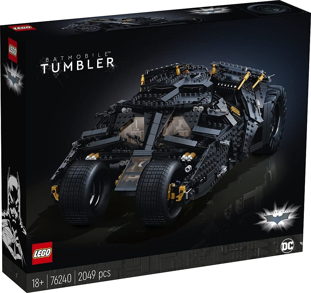LEGO 76240 DC Batmobile Tumbler Box Front