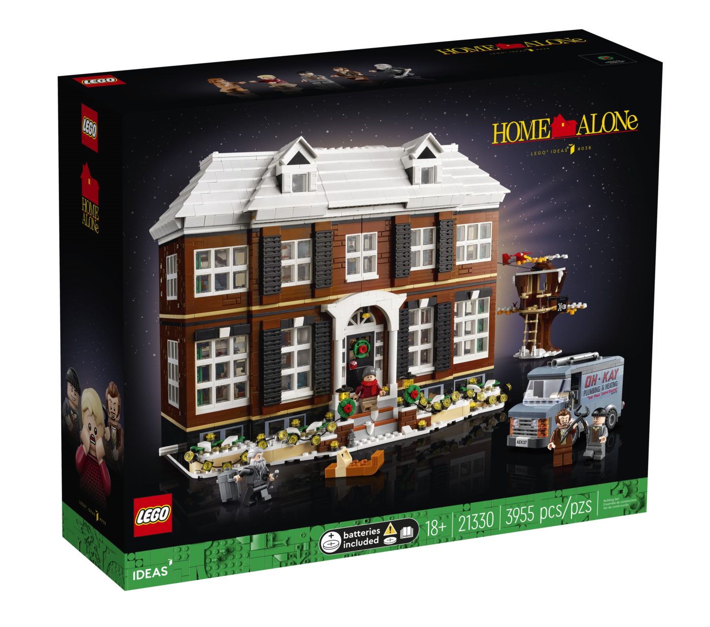 LEGO 21330 Home Alone Box Front
