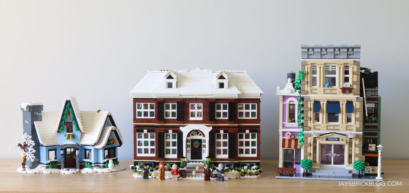 LEGO 21330 Home Alone Size Comparison Modular
