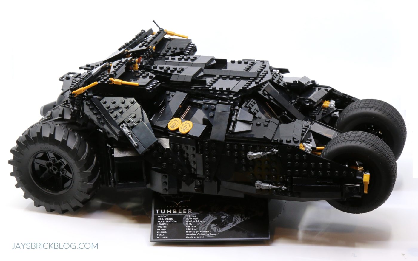 LEGO 76240 Batmobile Tumbler Stand