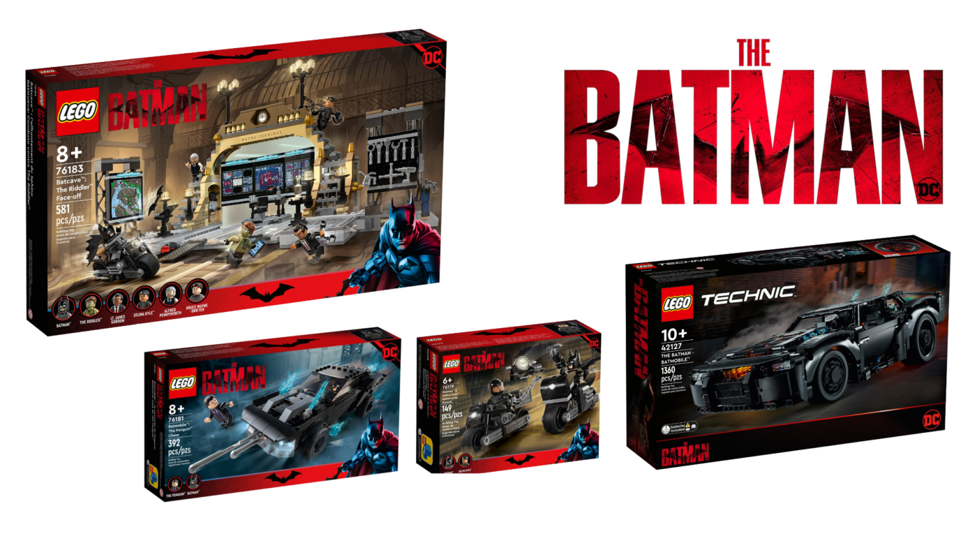 LEGO DC The Batman Batcave The Riddler Face-off 76183 Building Set (581  Pieces)