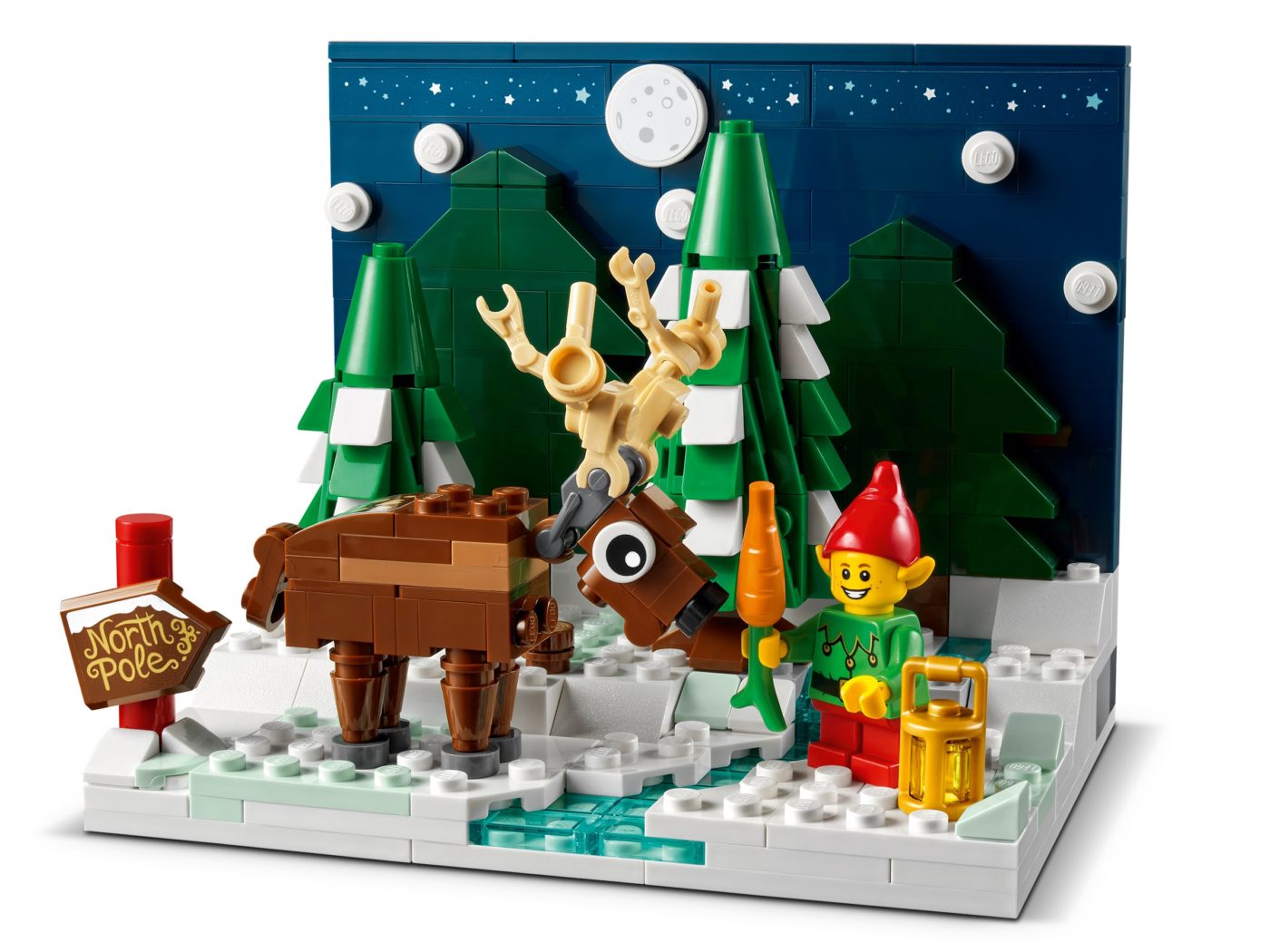 LEGO 40484 Santas Front Yard 1