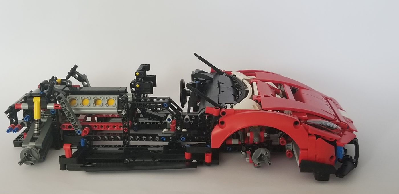LEGO 42125 Technic Ferrari 488 GTE AF Corse 51 Work in Progress