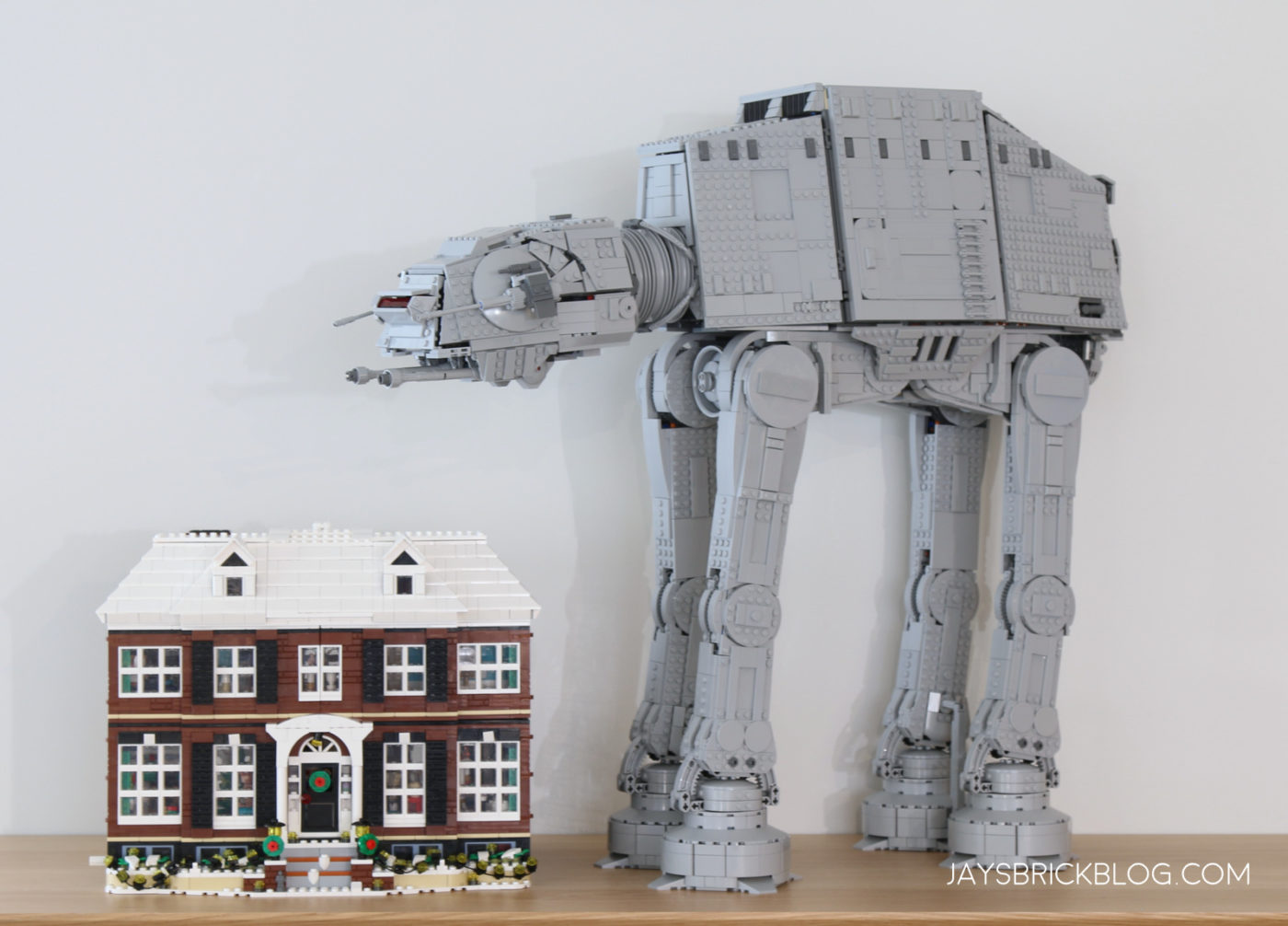 LEGO 75313 UCS AT AT Size Comparison Home Alone House