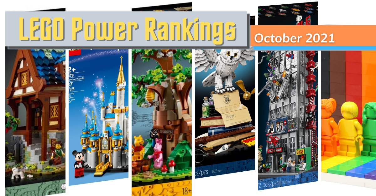 October LEGO Power Rankings 2021