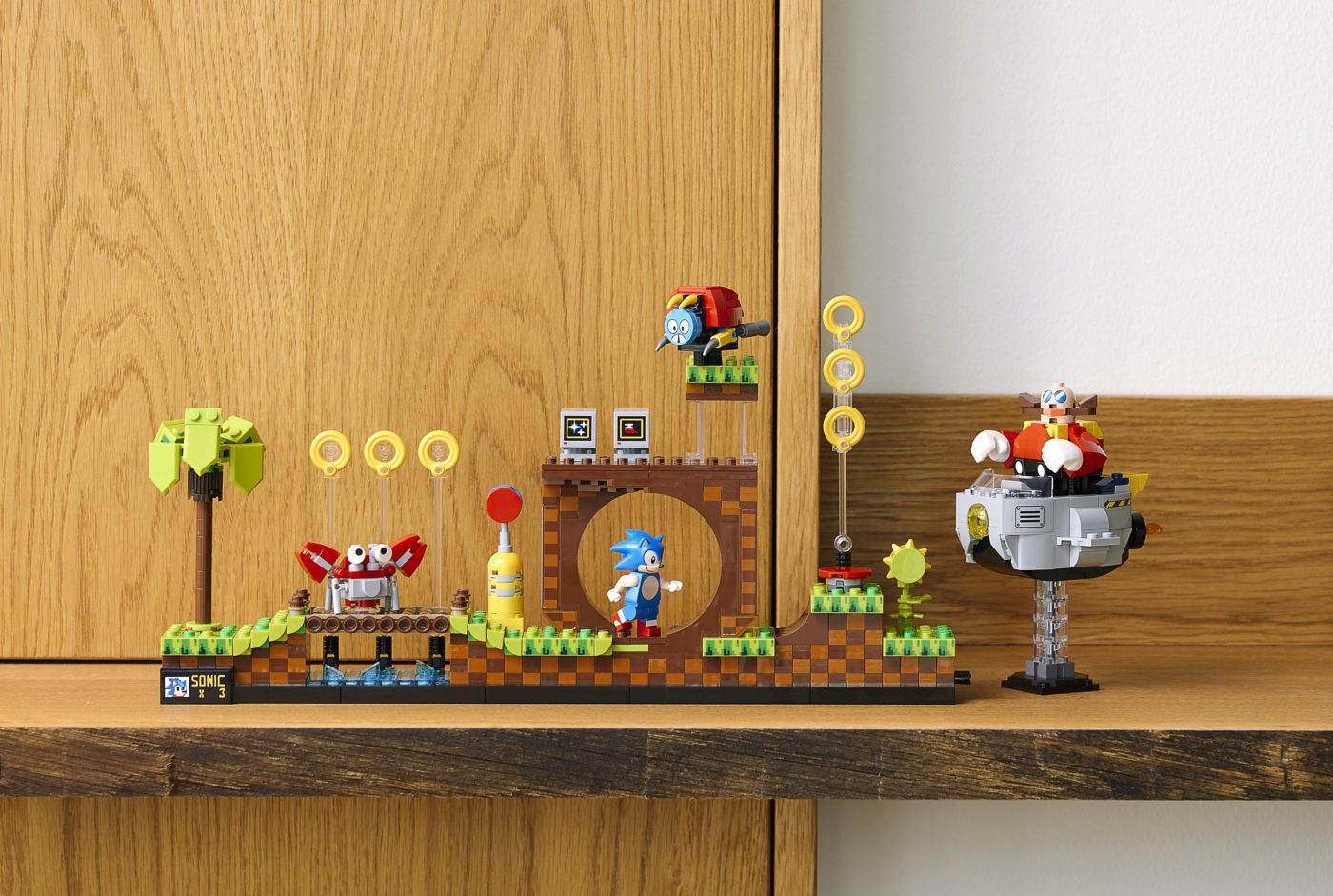 21331 Sonic the Hedgehog Green Hill Zone Display