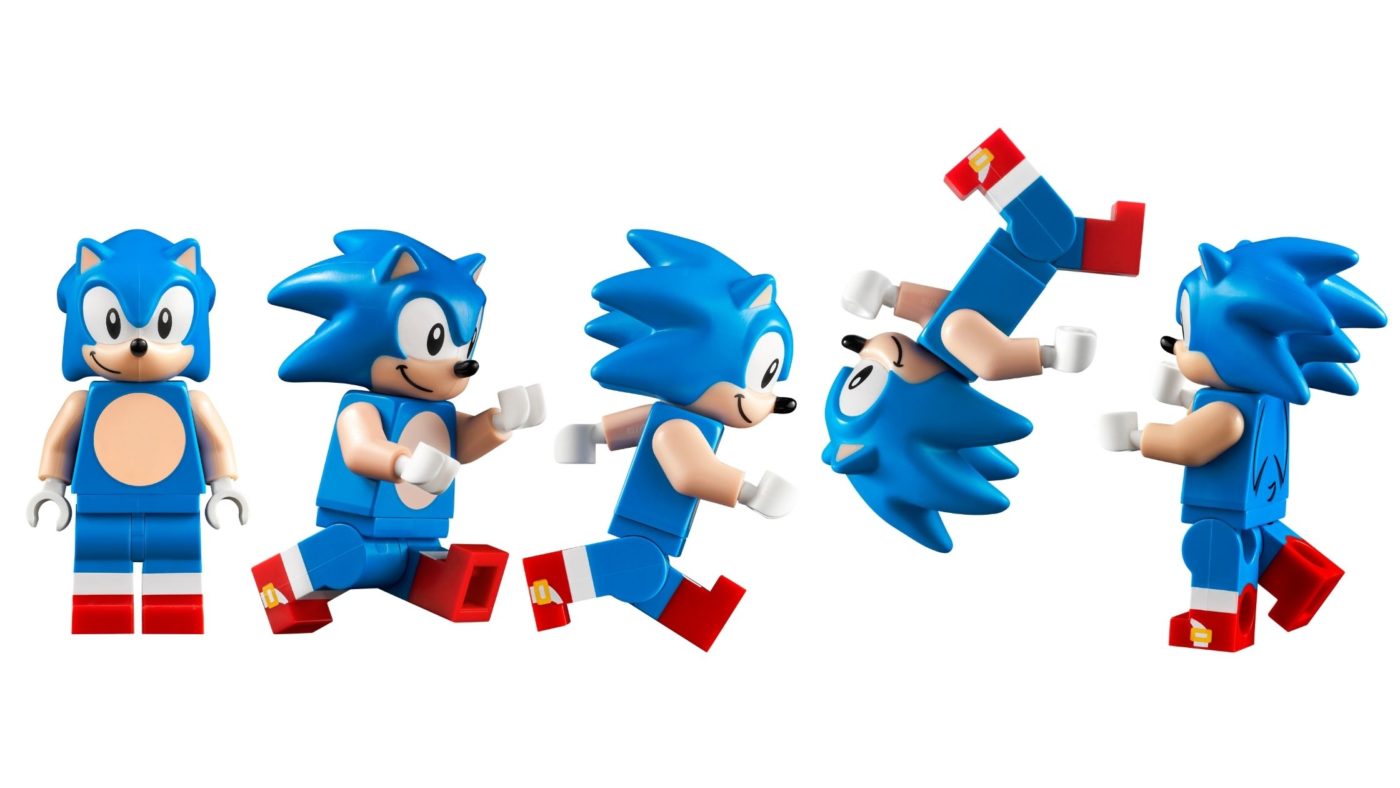 21331 Sonic the Hedgehog Green Hill Zone Sonic Minifigure 2022