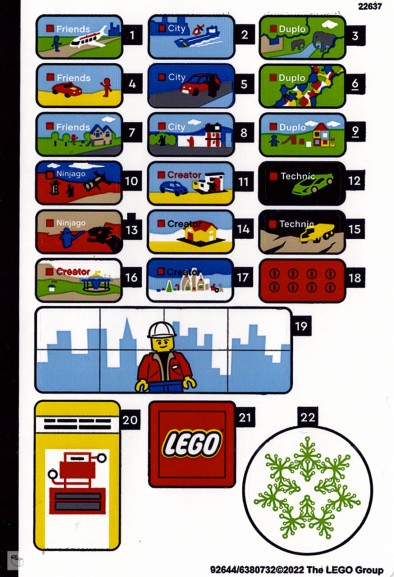 40528 LEGO Retail Store Stickers