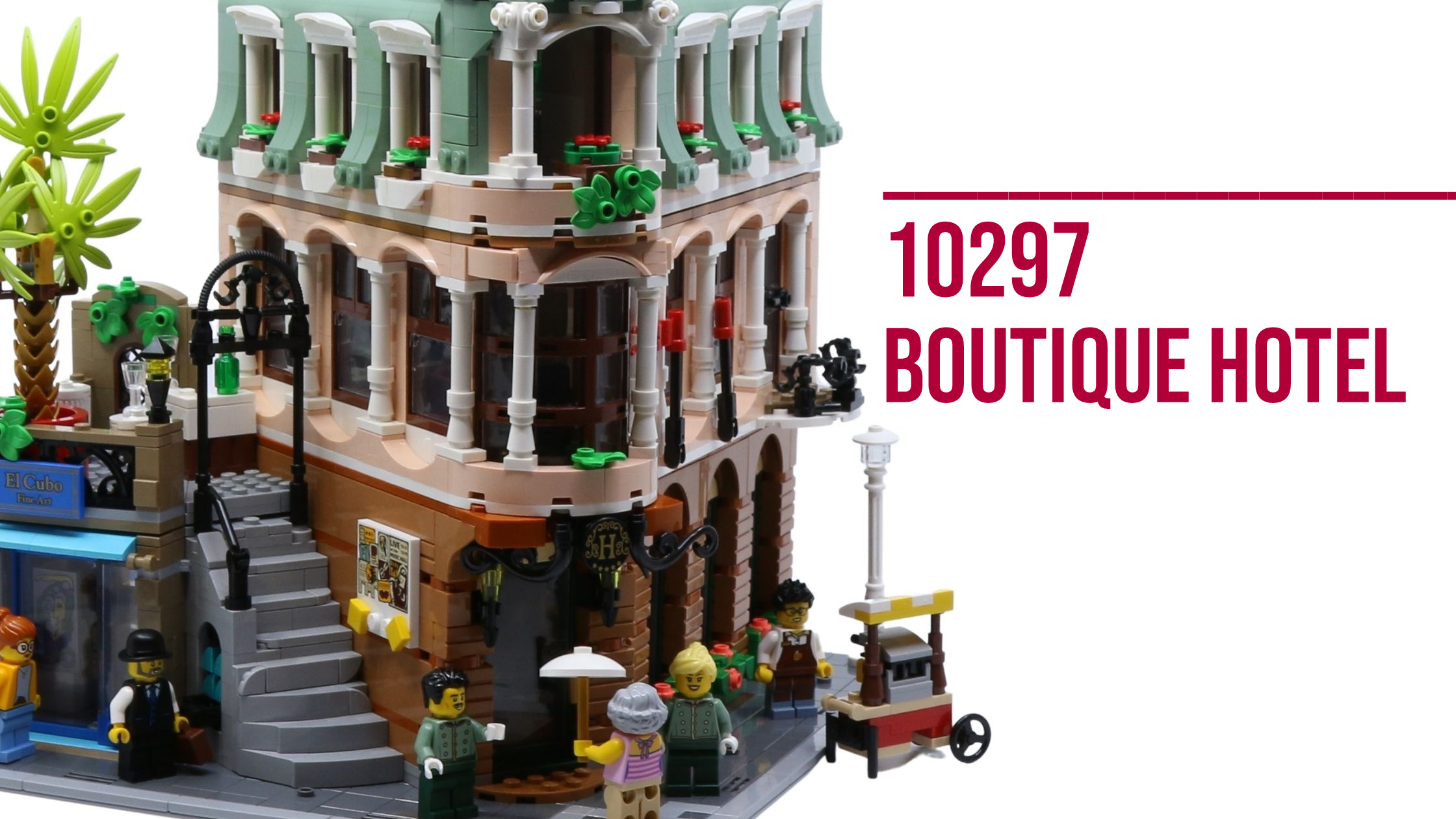 LEGO Exclusivo Set 10297 Creator Expert Boutique-Hotel 10297 5702017151847